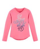 Under Armour Girls' Pre-school Ua Do All Things With <3 V-neck