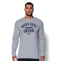 Under Armour Men's Notre Dame Ua Rival Fleece Crew