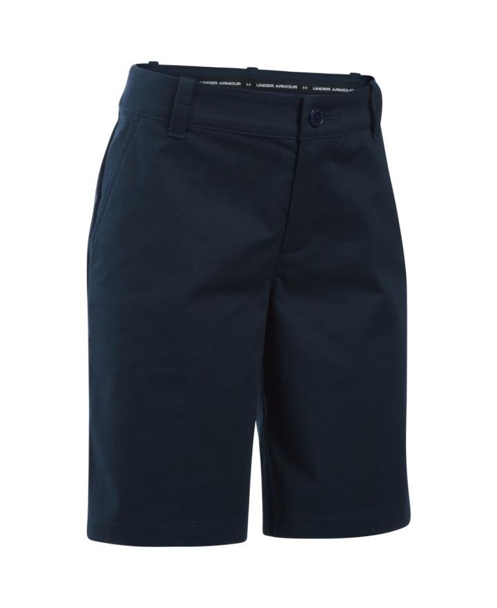 Under Armour Girls' Ua Uniform Chino Shorts