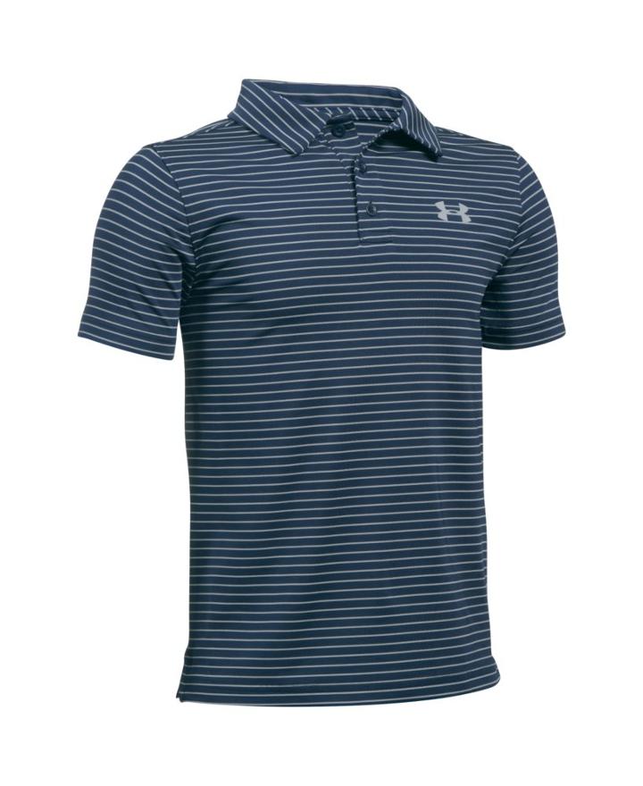 Under Armour Boys' Ua Playoff Stripe Polo Shirt