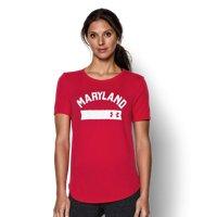 Under Armour Women's Maryland Ua Short Sleeve Crew