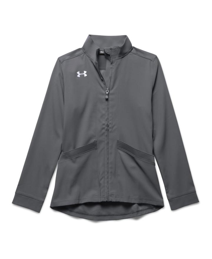 Under Armour Girls' Ua Pregame Woven Warm Up Jacket