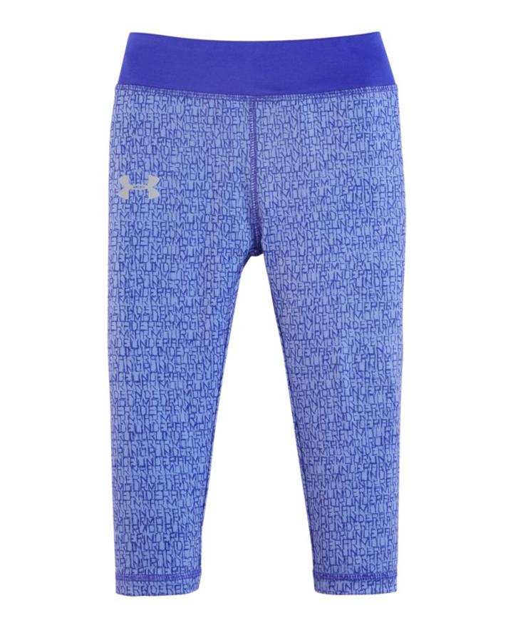 Under Armour Girls' Pre-school Ua Wordmark Capris