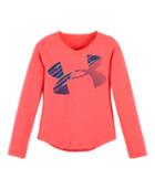 Under Armour Girls' Pre-school Ua Wordmark Script Capris