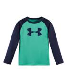 Under Armour Boys' Pre-school Ua Big Logo Raglan Long Sleeve