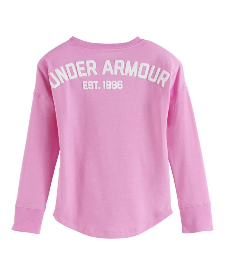 Under Armour Girls' Pre-school Ua Varsity Long Sleeve