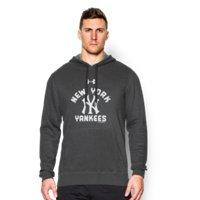 Under Armour Men's New York Yankees Ua Rival Fleece Hoodie