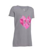 Under Armour Girls' Ua Heart Logo V-neck