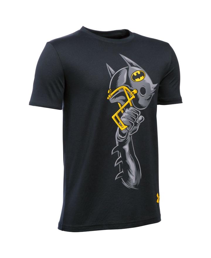 Boys' Under Armour Alter Ego Batman Helmet T- Shirt
