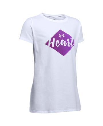 Under Armour She Plays We Win Ua Heart T-shirt