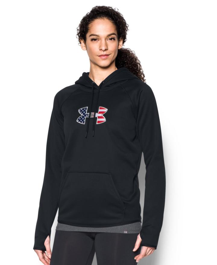 Under Armour Women's Ua Big Flag Logo Icon Hoodie