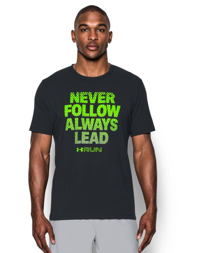 Under Armour Men's Ua Run Never Follow T-shirt
