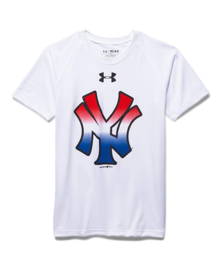 Under Armour Boys' New York Yankees Ua Tech T-shirt