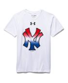Under Armour Boys' New York Yankees Ua Tech T-shirt