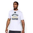 Under Armour Men's Notre Dame 2015 Acc Tournament Champs T-shirt