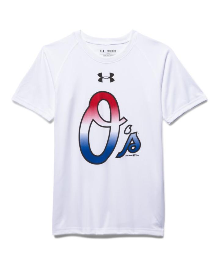 Under Armour Boys' Baltimore Orioles Ua Tech T-shirt