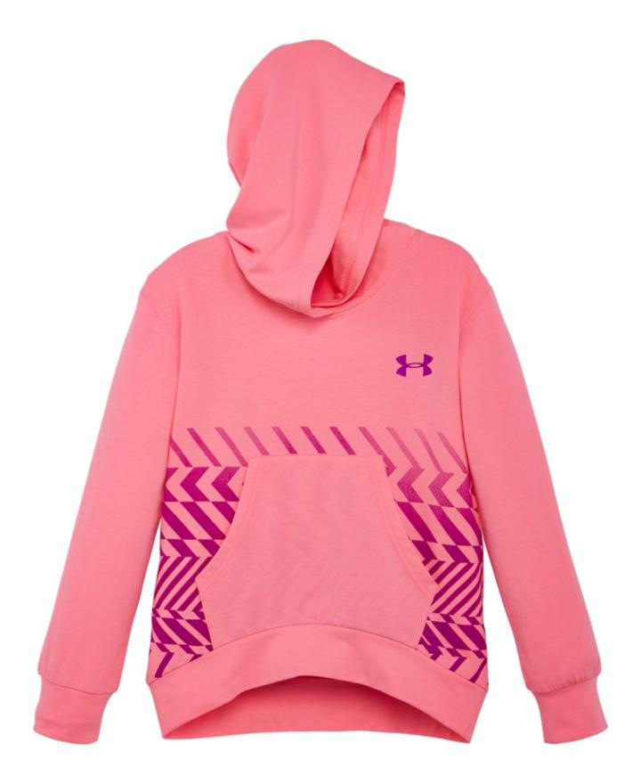 Under Armour Girls' Pre-school Ua Face Off Pullover Hoodie