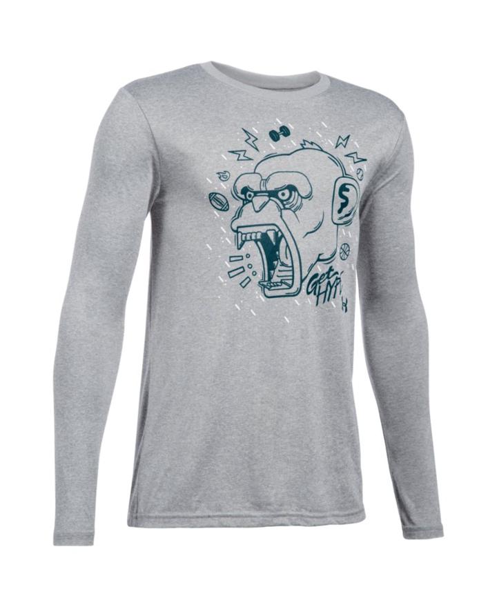 Under Armour Boys' Ua Get Hype Long Sleeve