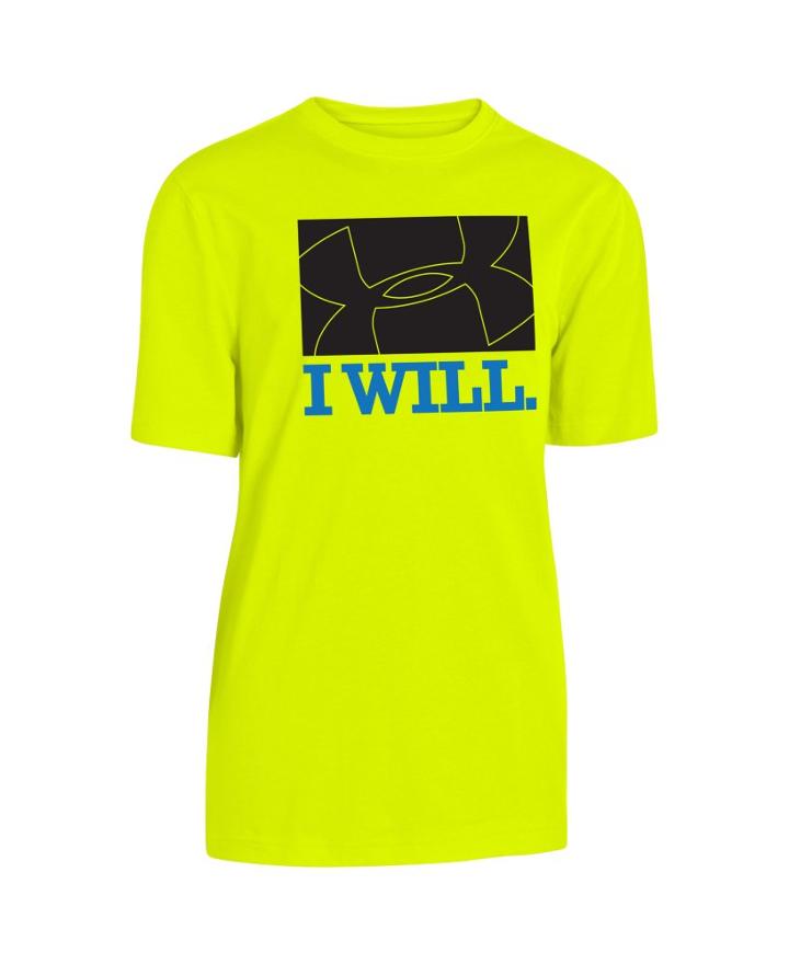 Under Armour Boys' Ua Chalk Big Logo T-shirt