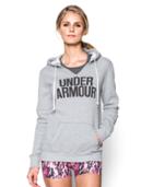 Under Armour Women's Ua Cotton Fleece Wordmark Hoodie