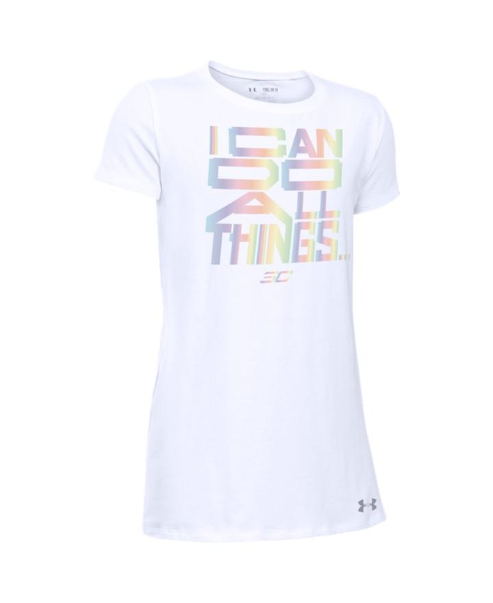 Under Armour Girls' Sc30 Do All Things Short Sleeve T-shirt