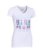 Under Armour Girls' Ua Girl Power V-neck