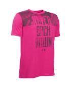Under Armour Boys' Ua Power In Pink Never Back Down T-shirt