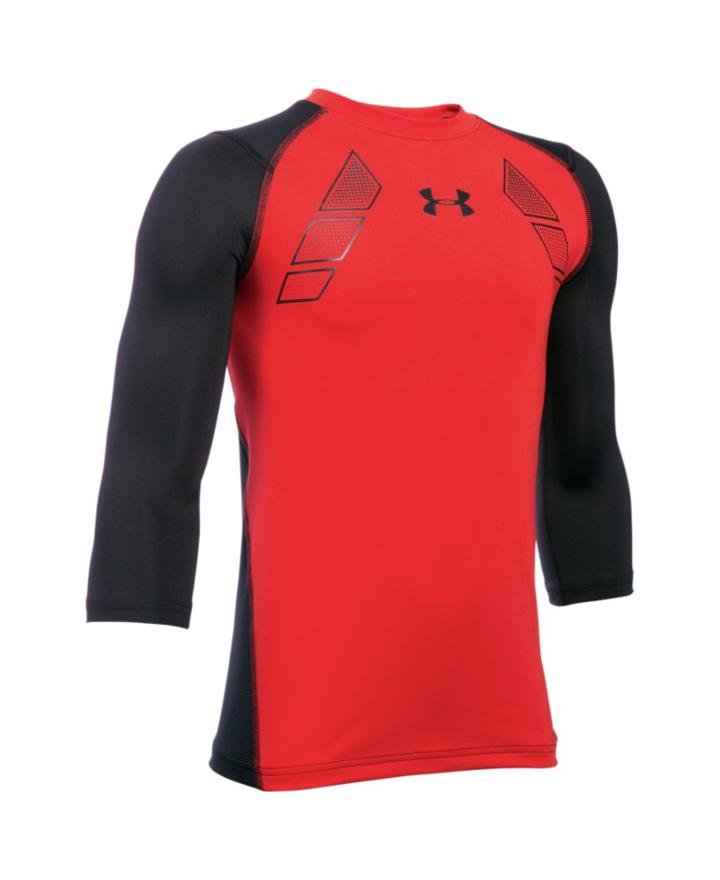 Under Armour Boys' Ua Never Back Down  Sleeve Shirt