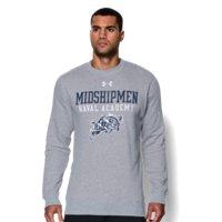 Under Armour Men's Navy Ua Rival Fleece Crew