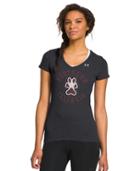 Women's Under Armour Legacy Southern Illinois Charged Cotton Tri-blend V-neck