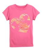 Under Armour Girls' Pre-school Ua Zebra Heart T-shirt
