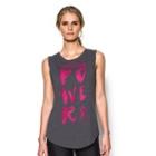 Under Armour Women's Ua Power In Pink Show Your Power Tunic
