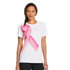 Under Armour Women's Ua Power In Pink Ribbon T-shirt