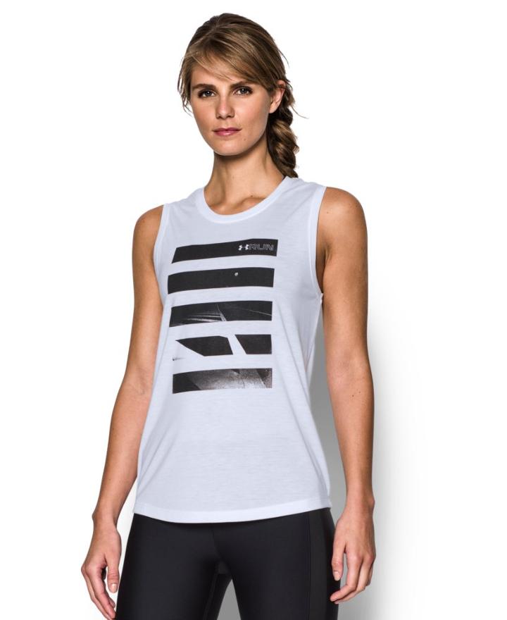 Under Armour Women's Ua Midnight Run Muscle Tank