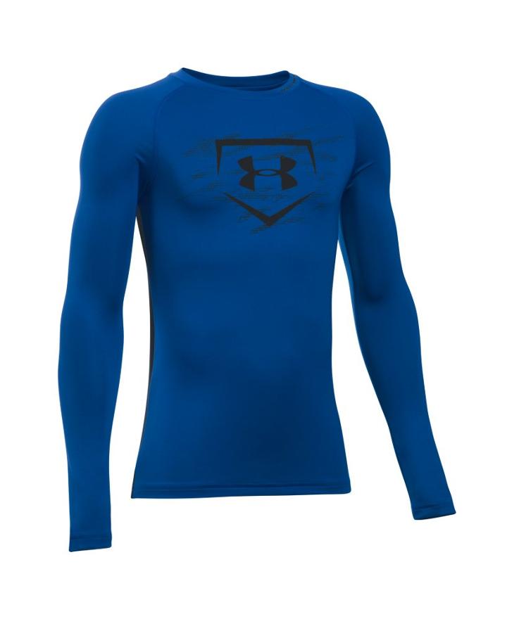 Under Armour Boys' Ua Diamond Long Sleeve Shirt