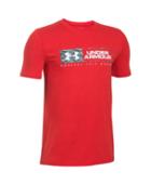 Under Armour Boys' Ua Knockout Bar Wordmark T-shirt