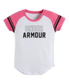 Under Armour Girls' Toddler Ua Baseball Raglan T-shirt