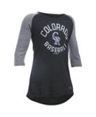 Under Armour Girls' Colorado Rockies Ua Tri-blend  Sleeve