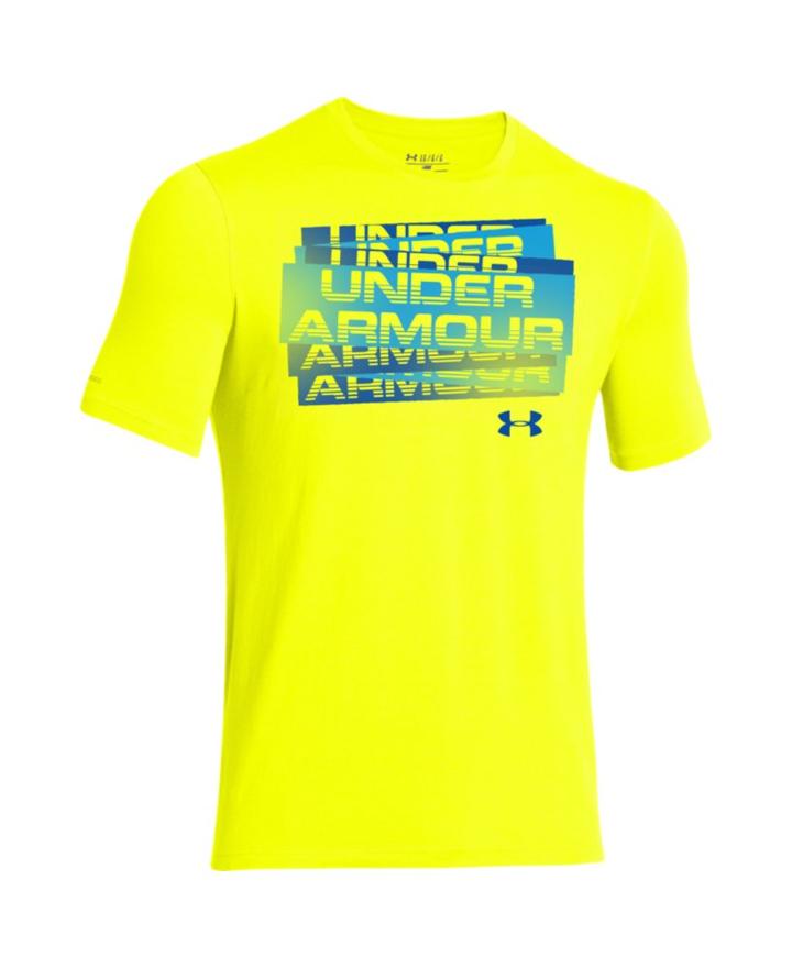 Under Armour Boys' Ua Scatter Script T-shirt
