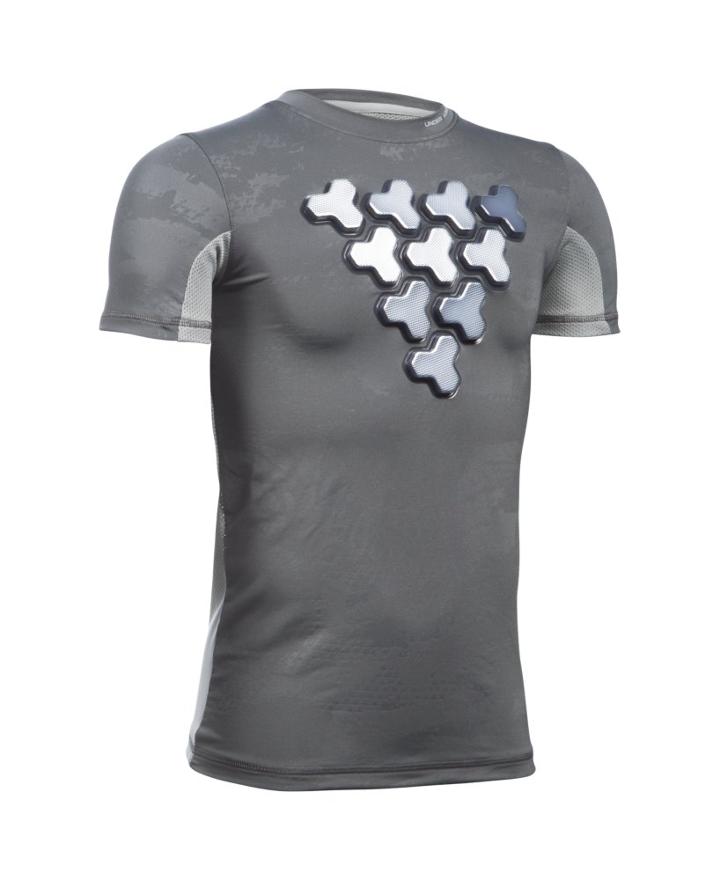 Under Armour Boys' Ua Gameday Armour Chest Short Sleeve