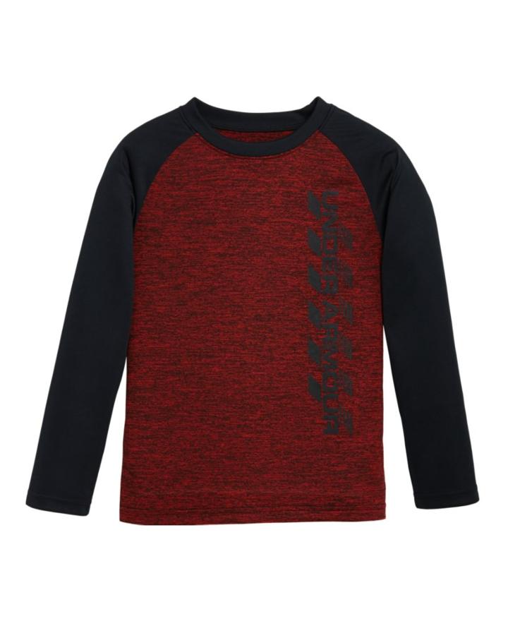 Under Armour Boys' Pre-school Ua Crosswalk Raglan Long Sleeve