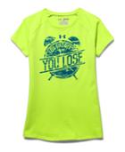 Under Armour Girls' Ua You Snooze You Lose Short Sleeve