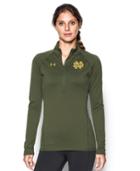 Under Armour Women's Notre Dame Shamrock Ua Tech 1/2 Zip