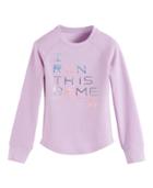 Under Armour Girls' Toddler Ua I Run This Game Long Sleeve Shirt