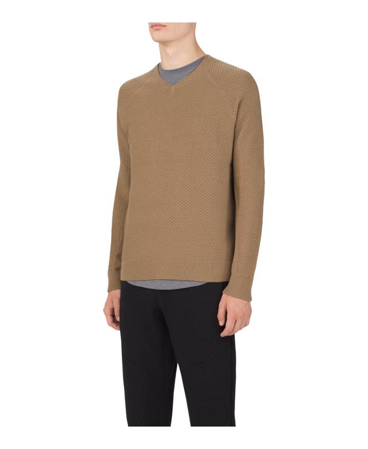 Under Armour Men's Uas Gridknit V-neck Sweater
