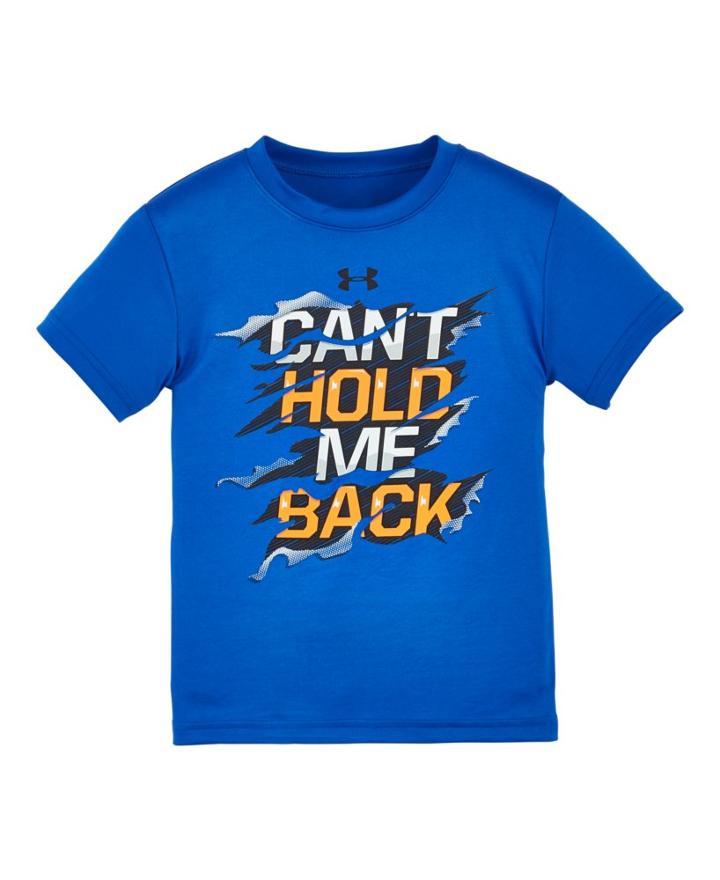 Under Armour Boys' Toddler Ua Can't Hold Me Back T-shirt