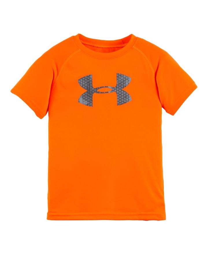 Under Armour Boys' Toddler Ua Hexascope Big Logo Short Sleeve T-shirt