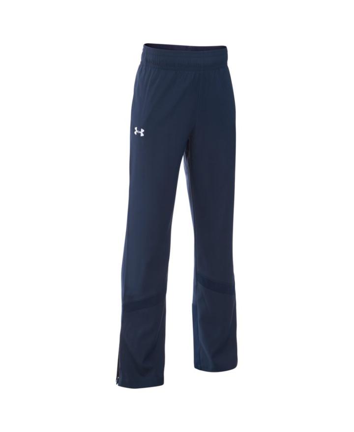 Under Armour Girls' Ua Pregame Woven Warm-up Pants