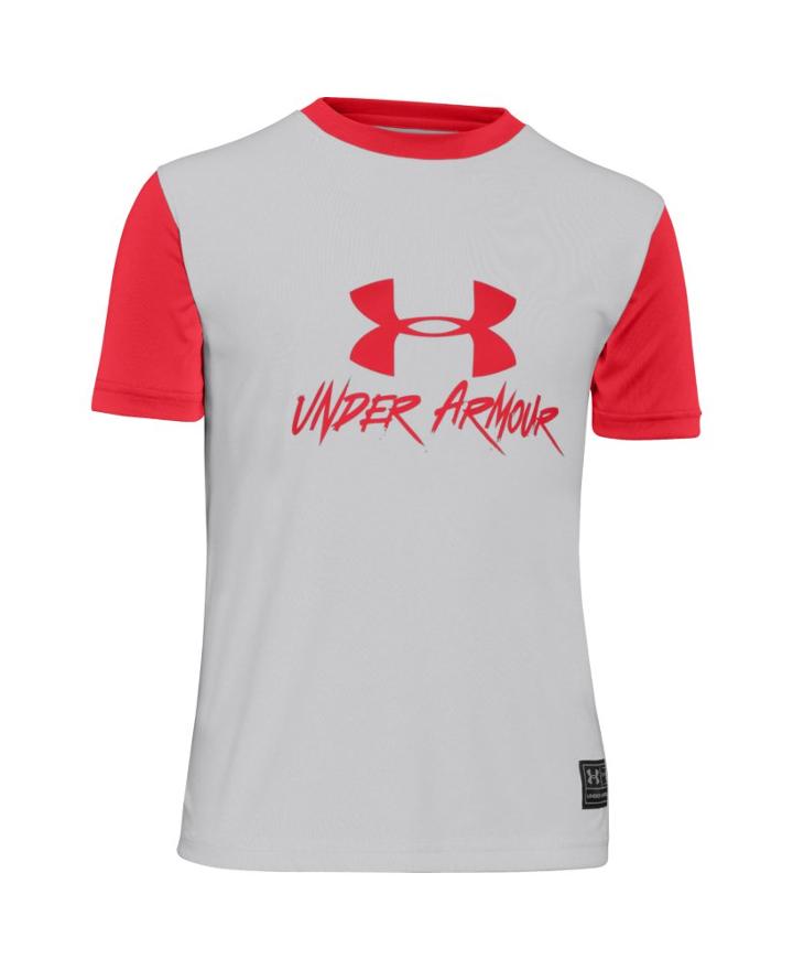Under Armour Boys' Ua Slasher Short Sleeve Rash Guard