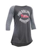 Under Armour Girls' Philadelphia Phillies Ua Tri-blend  Sleeve